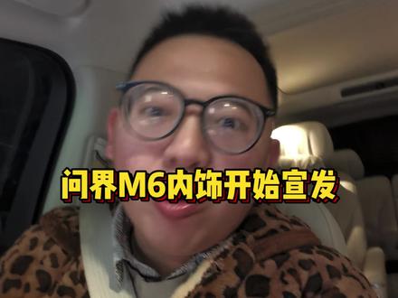 问界M6的内饰开始宣发~~,他有中控屏还有副驾屏!#问界m6 #问界m5 #智享车生活 #这体验很问界 #又被问界圈粉了