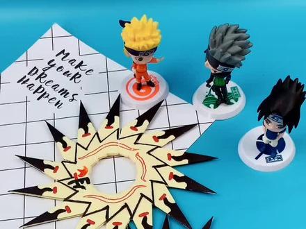 忍者回旋镖,扔出去还能回来?#手工 #暑期知识大作战 #折纸 #火影忍者