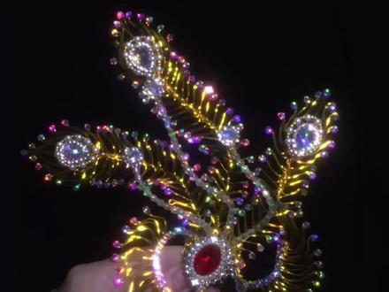 成本10r的凤冠还不学! 超详细手搓凤冠教程,附材料!#金丝凤 #教程 #凤冠 #汉服头饰 #手工