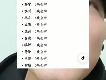 山东这么卷吗?#全运会 #奖牌榜 #山东