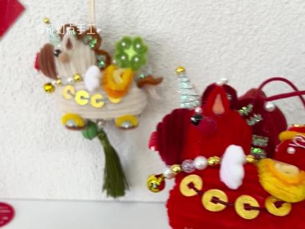 宝子们催的马上系列小马🐎挂件教程来啦!马上艾特心灵手巧的好朋友来学吧!#扭扭棒教程 #挂件 #马年 #小马挂件 #手工diy