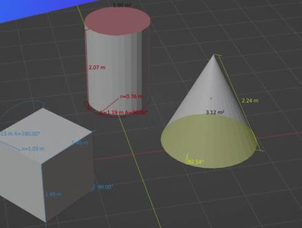 如何在blender里测量模型的尺寸? #blender教程 #建模 #学习blender的100个技巧 #blender教学 #知识前沿派对