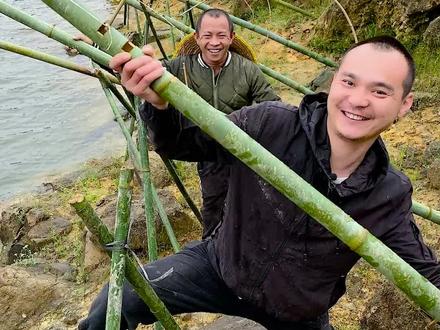 为了抓这180一斤的沙塘鳢真是费尽心思,没想到最后却便宜了鸬鹚@阿飞和翠花 #m仔的乡村生活 #新农人计划2023