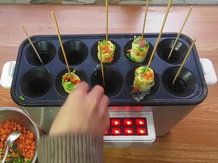 蛋包肠摆摊制作全过程视频详细版#摆摊 #蛋包肠