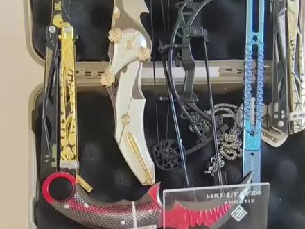 三角洲系列金属武器模型#三角洲行动 #怜悯之刃 #影锋蝴蝶刀#黑海战术斧