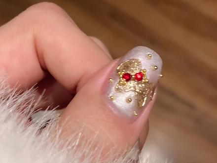 新春招财小马💰#马年美甲 #新年美甲 #招财美甲 #新手美甲教程 #让我看看谁还不会秀美甲