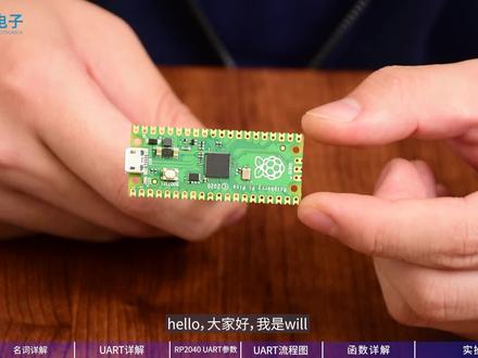【微雪课堂】PICO系列教程5——UART (异步收发传输器)