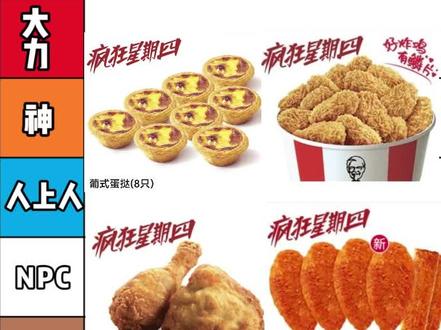 锐评肯德基疯狂星期四的雷霆组合 希望能增加更多适合单人点的套餐...#肯德基疯狂星期四 #老吃家 #搞笑 #锐评