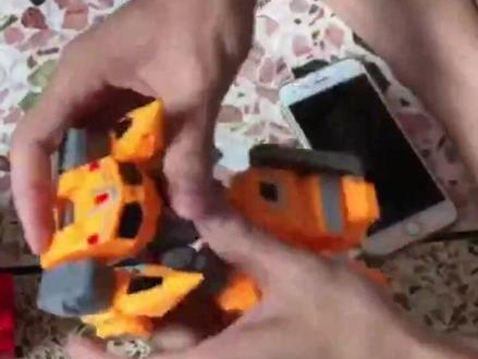 迷你特工队合体拼装教学视频