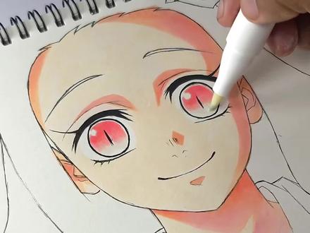 手把手教你画祢豆子#二次元 #绘画 #祢豆子 #动漫绘画