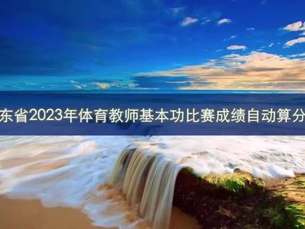 山东省体育教师基本功比赛自动算分表#上热门 #体育老师 #基本功#学校 #体育