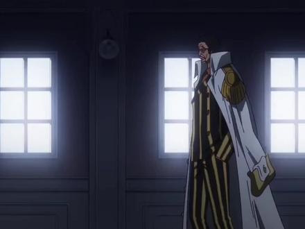 #动漫推荐 《海贼王》1105集,大将只能给五老星端茶倒水。#动漫