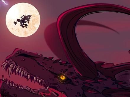 海贼王1174话详细情报丨巨龙洛基能力曝光:闪电和暴雪降临! “世界最强”龙形洛基横扫战场秒杀梦魇怪物 #洛基 #尼卡路飞