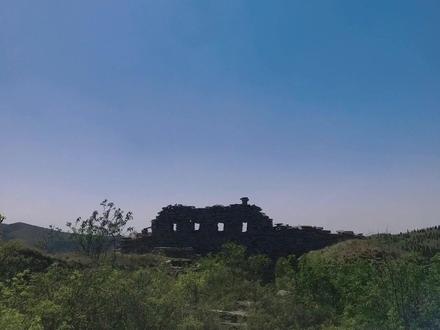 长清双泉镇杜庄村山顶古堡山寨(齐长城)#旅行推荐官 #户外 #旅行大玩家 #旅行 #大山深处自然美