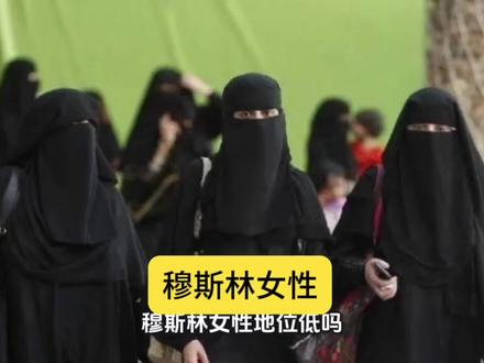 穆斯林女性地位低吗?#历史#中东#女性