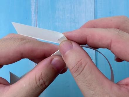 简单几步制作飞超高的竹蜻蜓 #折纸 #手工