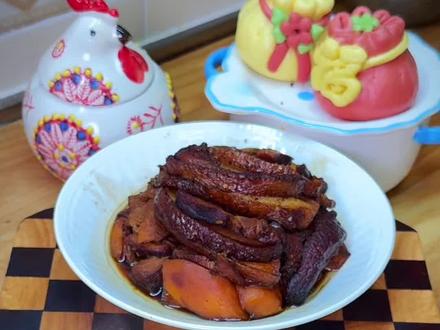 陕西八大碗,蒸碗条子肉!#条子肉 #陕西八大碗