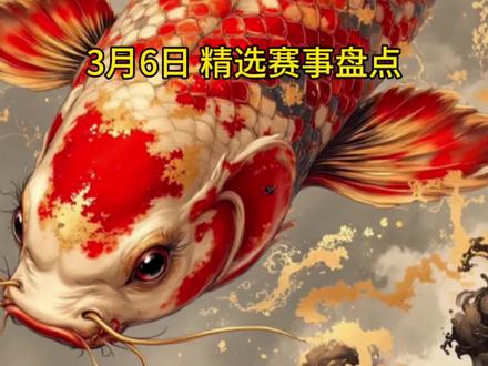 3月6日精选赛事,推荐已出。