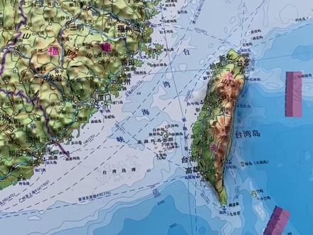 地图看台湾海峡