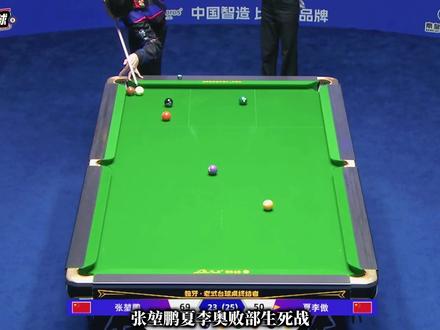 张堃鹏夏李傲落下帷幕 师徒精彩对爆??? #张堃鹏 #夏李傲 #独牙 #九球