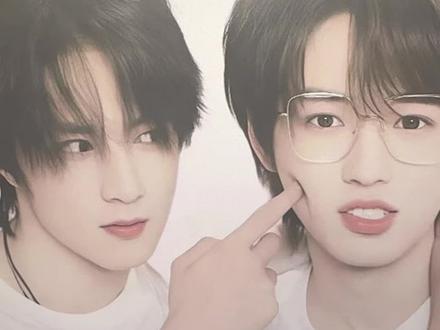 粉丝投稿刘耀文宋亚轩来啦#procreat绘画#刘耀文宋亚轩#newmasus#照片转手绘约稿#Q版