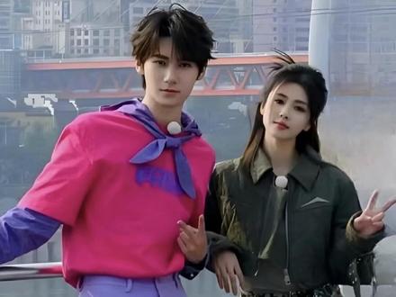 奔跑吧录制4期了 来看看白鹿如何逗张真源开怀大笑😄的#白鹿 #张真源 #碎镜摇 #姐弟日常 #奔跑吧