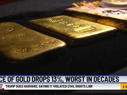 黄金暴跌背后:中东土豪重演1983式大抛售? #黄金暴跌 #中东局势 #原油