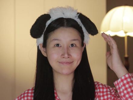 🔵𝐁𝐥𝐮𝐞 𝐩𝐢𝐜𝐤 清冷感蓝色眼妆分享 #妆容分享 #淡妆天花板 #跟着胡楚靓学化妆 #化妆vlog #美妆模范生