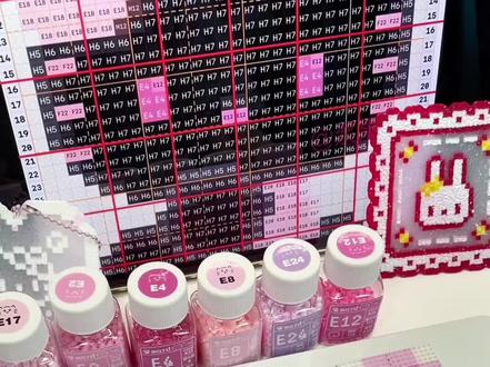 谁还没有学会亮闪闪格利特烫(一个视频教宝宝们学会怎么格利特烫)#格利特烫 #拼豆 #拼豆图纸 #手工制作 #kitty猫