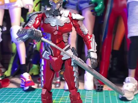 #胶佬日常 #机动奥特曼 #赛文奥特曼 #拼装模型 机动奥特曼赛文拼好了 自己改了灯还不影响可动真实惠