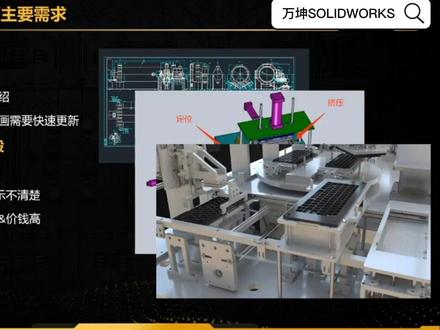 SOLIDWORKS Composer以交互动画方案帮助客户脱颖而出。#solidworks教学 #智能制造 #机械 #自动化设备 #工业自动化#机械设计