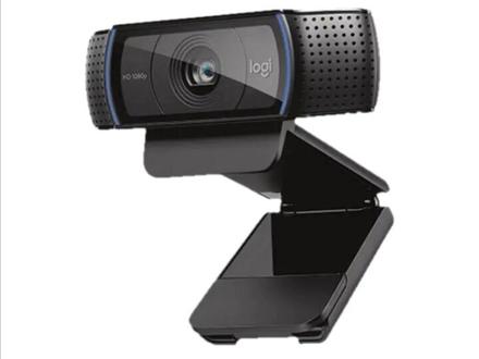 直播专用摄像头,罗技c920pro,1080p全高清,1500万像素,78度广角