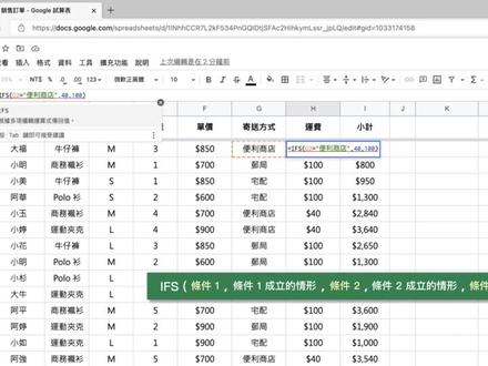 Google 表格新手教学(下) #谷歌表格 #google表格 #Google表格