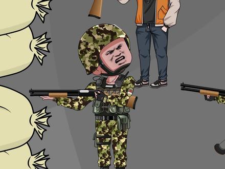 军火(第8集) 最后直接手雷安排 #原创动画 #沙雕动画 #原创视频