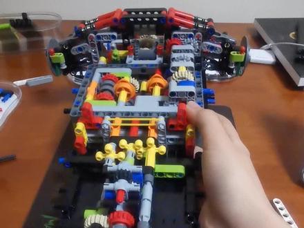 乐高42115兰博基尼第一部分变速箱齿轮传动个人解析,不喜勿喷。#变声 #乐高