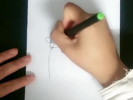 #想画就画 #一起学画画 #简笔画 植物大战僵尸之白萝卜