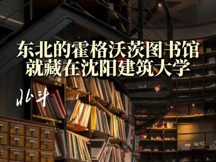 东北的霍格沃茨图书馆,就藏在沈阳建筑大学!#哈利波特#沈阳建筑大学