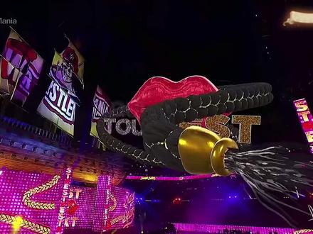 #上热门 #格斗摔 #摔角狂热 莎夏班克斯 对战 比安卡贝莱尔 争夺SD女子冠军腰带 摔角狂热37 精彩回顾01