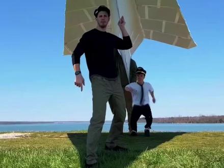 这是什么纸飞机? #科普#纸飞机#飞机