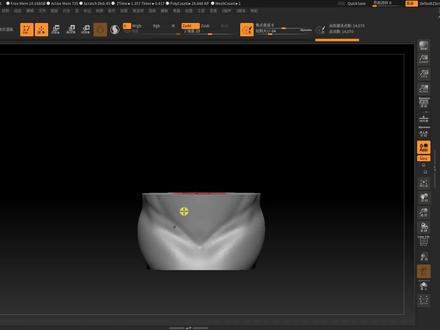 zbrush模型破面修复技巧 #zbrush #周攸爽网络课堂