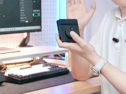 Ulanzi/优篮子D100H Dial剪辑助手快捷办公快速剪辑调试控光助手