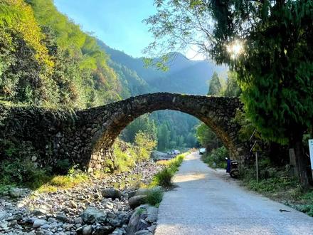 跟我镜头走苍岭古道。龙王庙起至南田,岩下,岩背,马林街,坎下。全程23公里。#徒步 #古村落风景