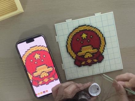 新手第一次拼豆全过程!
已经拼豆拼的不知天地为何物了
#拼豆 #拼豆日常 #拼豆豆手工