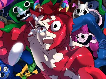 班班幼儿园VS彩虹朋友和波比游戏时间#创意动画 #班班幼儿园