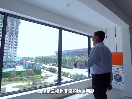 5.6米的宽厅,在#荣鼎奥莱天泰公元 就能实景体验,建面118㎡,让你享受豪宅的宽厅生活#石家庄房产 #清水样板间 #买房 #正定