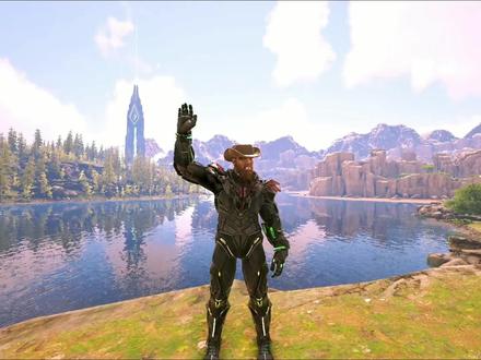 驯服一只长毛怪?技能伤害非常强! #单机 #方舟