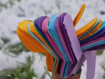 七彩旋转风车纸二踢脚炸爱心卡纸过年玩具旋旋飞新款炸纸快速降解#七彩旋转风车 #好物推荐🔥 #过年玩具