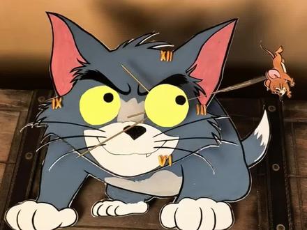 Diy猫和老鼠钟,汤姆和杰瑞 #真实生活分享计划 #diy制作#猫和老鼠 #汤姆和杰瑞 #diy钟表 @DOU+小助手 @抖音小助手