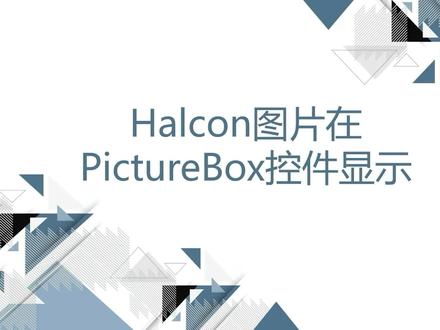 【Halcon联合C#教程】Halcon图片在PictureBox控件中显示