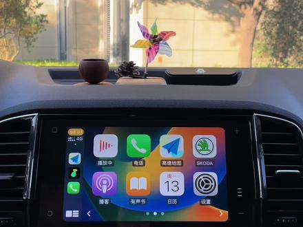 CarPlay与倒车影像完美兼容 #斯柯达 #柯珞克 #明锐 #明旅 #速派
